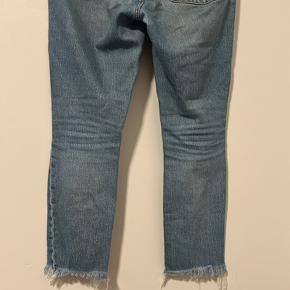 Madewell The Perfect Vintage Jean Size 26P Raw Hem - Picture 5 of 6